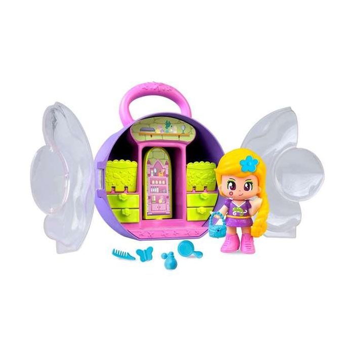 Figura con bolsito pinypon cuentos.8 cm. armarios de cuentos con diferentes compartimentos para guardar accesorios y ropa. - modelos surtidos 2 Figura con bolsito pinypon cuentos.8 cm. armarios de cuentos con diferentes compartimentos para guardar accesorios y ropa. - modelos surtidos 2