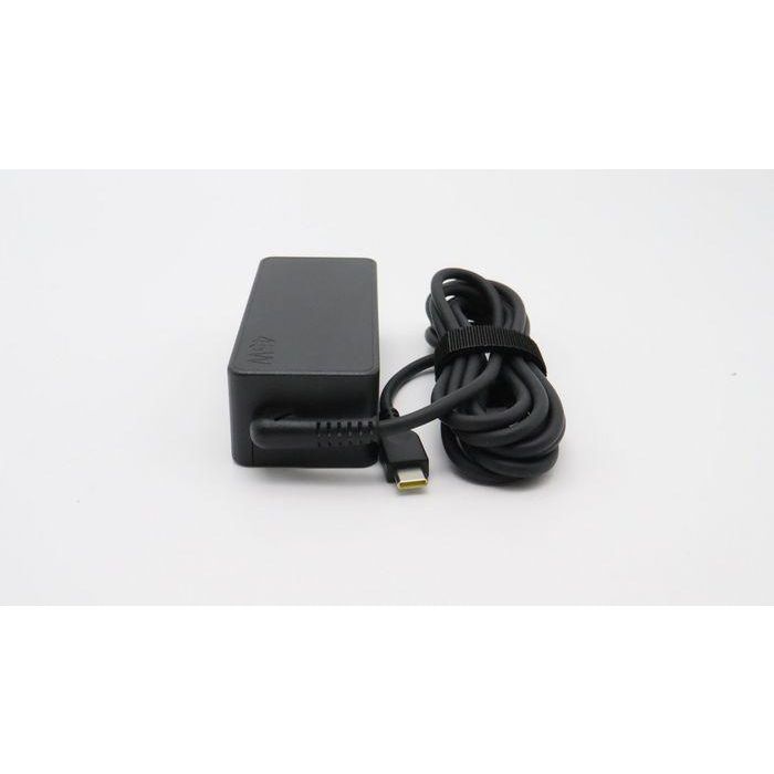 Lenovo 45W USB-C laptop charger with multi-voltage support (20V, 15V, 9V, 5V), suitable for portable devices. 2 Lenovo 45W USB-C laptop charger with multi-voltage support (20V, 15V, 9V, 5V), suitable for portable devices. 2