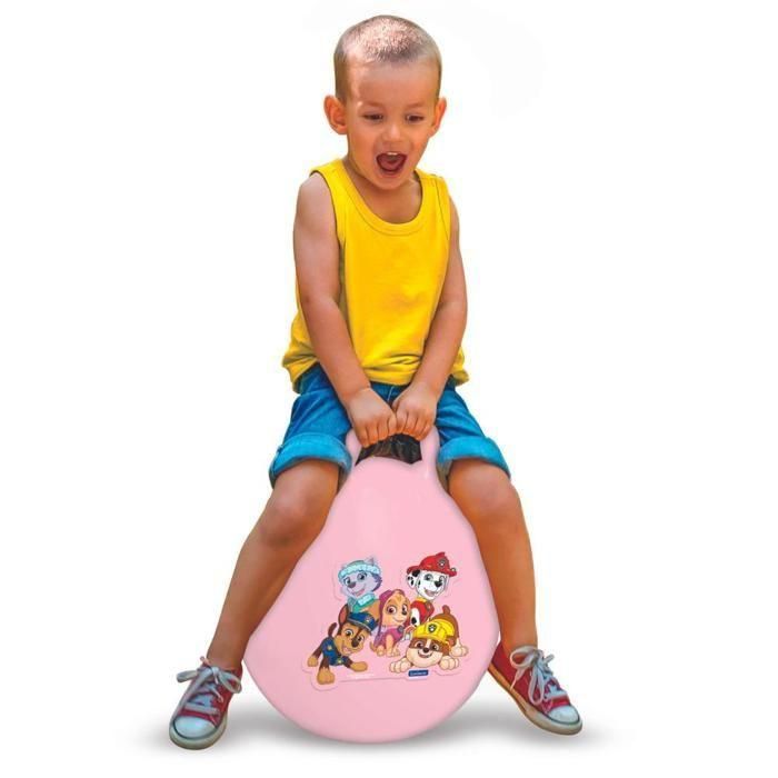 Lexibook AAAAU90929 Pelota Hinchable para Saltar PAW Patrol Rosa 45cm 1