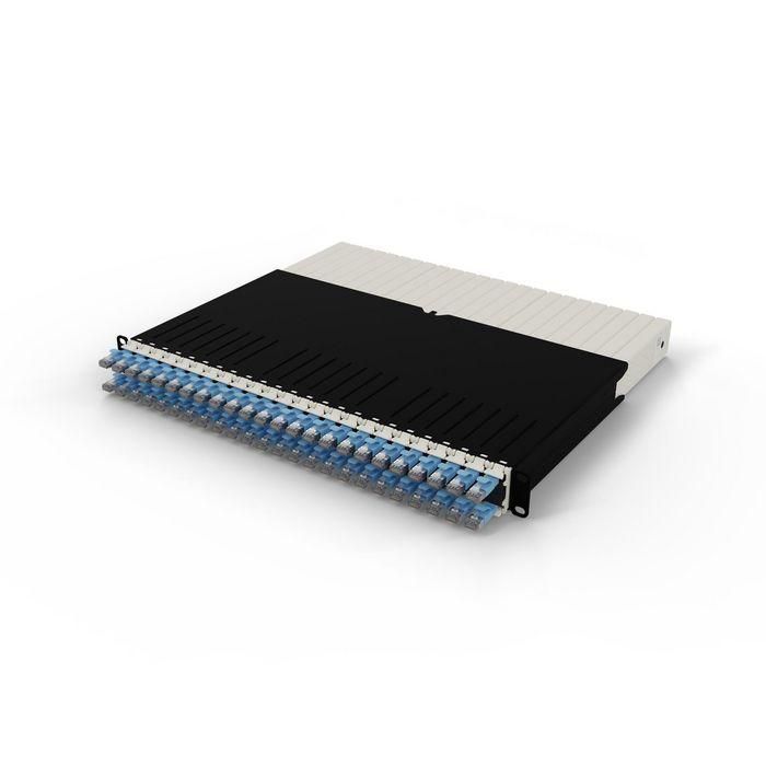 PATCHBOX 8RU / STP / Blue Solución de Gestión de Cables para Rack de Red con 24 Cables Retráctiles 1