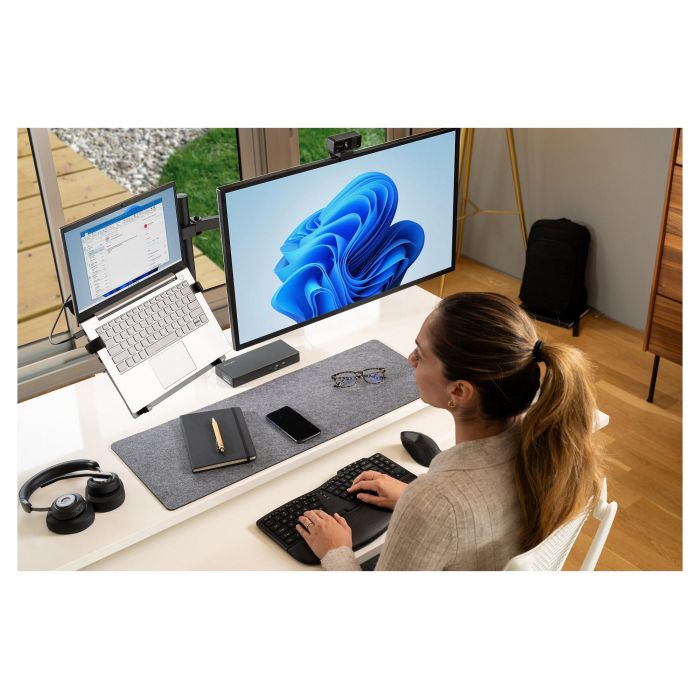 Kensington Auriculares Gaming H3000 PROVC, Diadema Bluetooth 5.2, Negro, 60h Batería, Cancelación Ruido, Micrófono Boom, USB-C, Para PC, PS, Xbox, Android, iOS