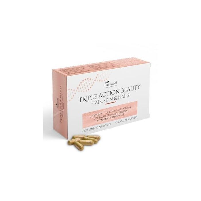 PLANTAPOL Triple Action Beauty Hair Skin Nails 45 Cápsulas