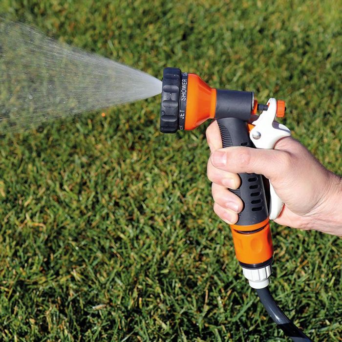 Edm Kit Manguera Espiral Riega Fácil 15m Ø 9mm (3/8") con Pistola 7 Modos, Conexiones Rápidas, Anti UV y Antialgas 3 Edm Kit Manguera Espiral Riega Fácil 15m Ø 9mm (3/8") con Pistola 7 Modos, Conexiones Rápidas, Anti UV y Antialgas 3