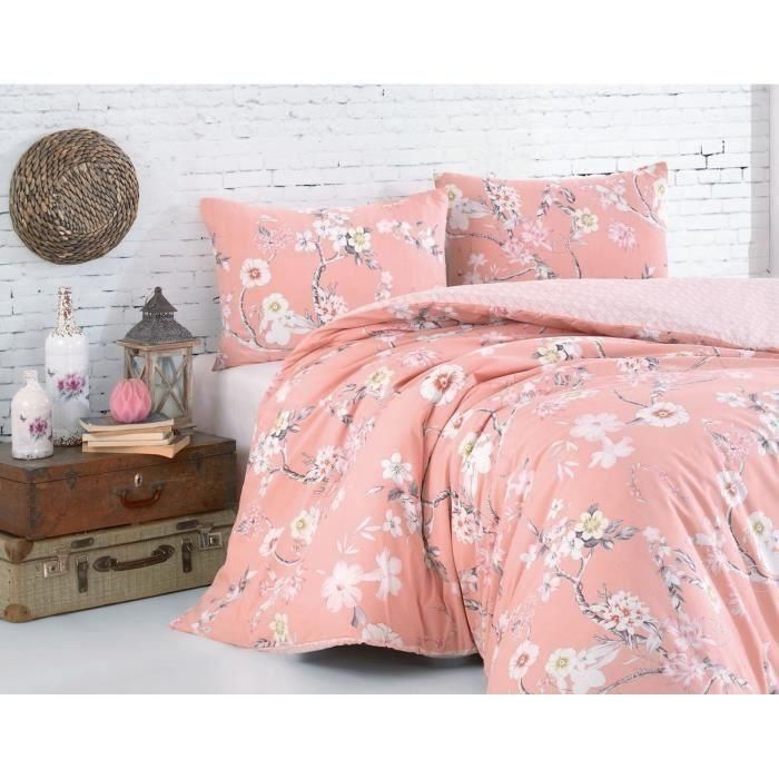 Juego de Cama 220x240 cm + 2 Fundas Almohada 60x60 cm - Algodón Reforzado - Polvo - ASI8683743677443 1