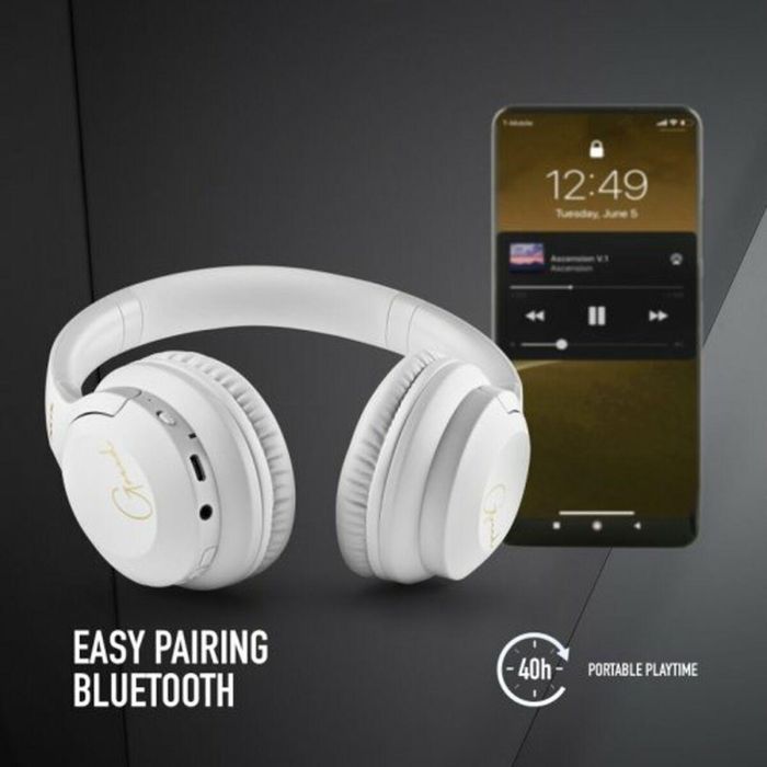 Auriculares Bluetooth con Micrófono NGS ARTICAGREEDWHITE Blanco 8
