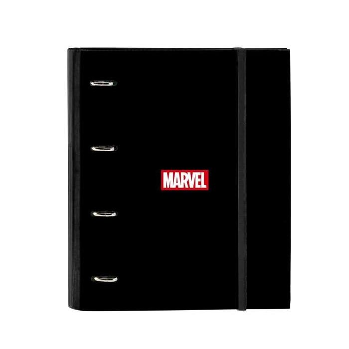 Safta Carpeta con Recambio DIN A4 Marvel Teen Tapa Forrada 100 Hojas 60g Cuadro 5mm 4 Anillas 25mm 4 Safta Carpeta con Recambio DIN A4 Marvel Teen Tapa Forrada 100 Hojas 60g Cuadro 5mm 4 Anillas 25mm 4