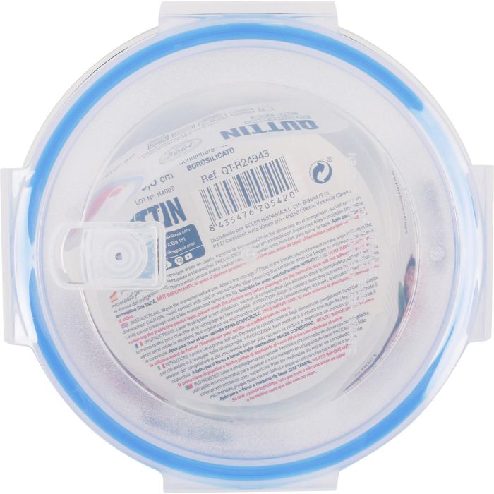 Quttin Fiambrera Redonda Hermética 1.3L Ø20.5 cm 2