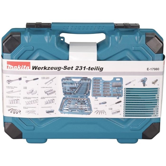 Makita Werkzeug-Set 231-tlg. 5 Makita Werkzeug-Set 231-tlg. 5