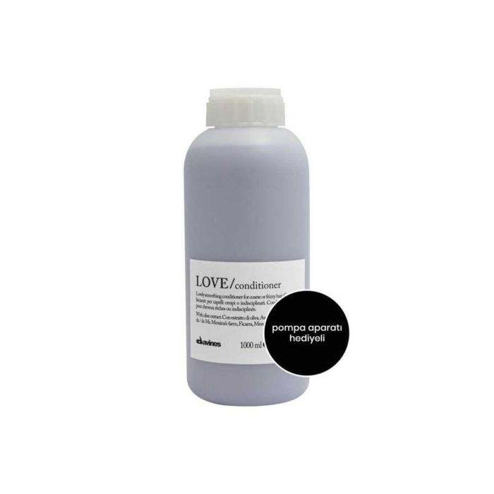 Davines Love Acondicionador Disciplinante Profesional 1 Litro - Para Cabello Encrespado y Rebelde con Efecto Anti-Frizz y Suavidad Duradera 1 Davines Love Acondicionador Disciplinante Profesional 1 Litro - Para Cabello Encrespado y Rebelde con Efecto Anti-Frizz y Suavidad Duradera 1