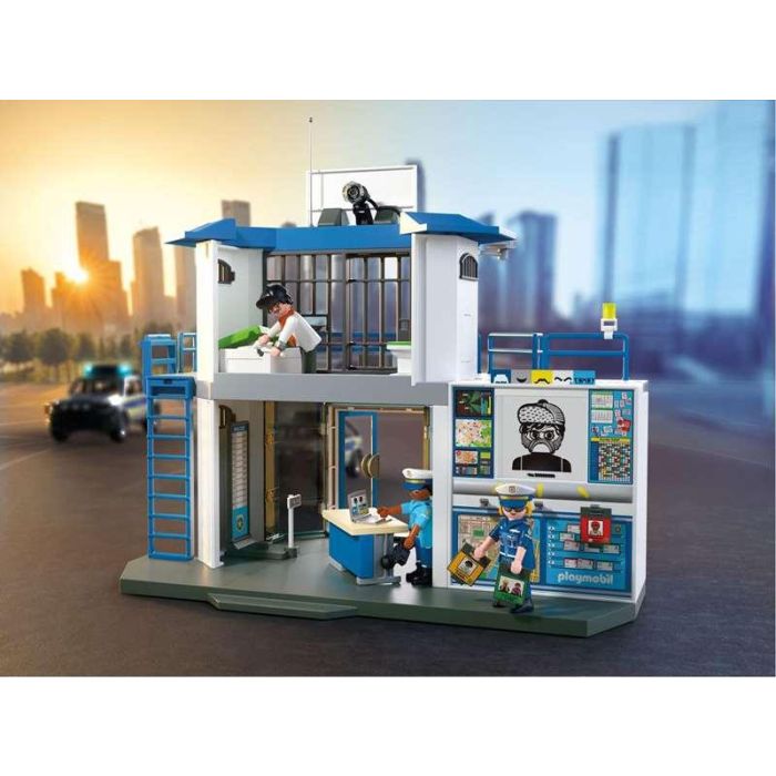 Comisaría con sala de investigación playmobil 2