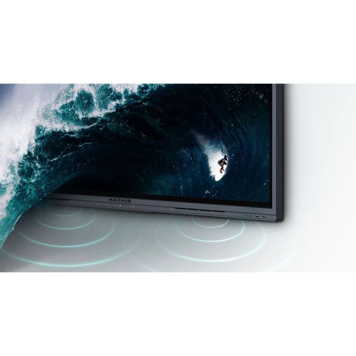 MAXHUB C7530 pantalla de señalización Panel plano interactivo 190,5 cm (75") LED 350 cd / m² 4K Ultra HD Negro Pantalla táctil Procesador incorporado 16/7 5 MAXHUB C7530 pantalla de señalización Panel plano interactivo 190,5 cm (75") LED 350 cd / m² 4K Ultra HD Negro Pantalla táctil Procesador incorporado 16/7 5