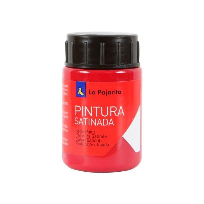 La Pajarita Pintura Témpera Escolar Satinada Rojo Carmin Bote 35 mL L-09 La Pajarita Pintura Témpera Escolar Satinada Rojo Carmin Bote 35 mL L-09