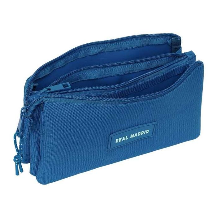 Safta Portatodo Triple Real Madrid Chica Azul 22x12x3 cm 5