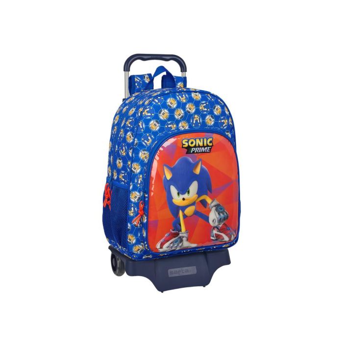 Mochila Safta Mod. 180 Con Carro 905 Sonic Prime 420x330x140 mm