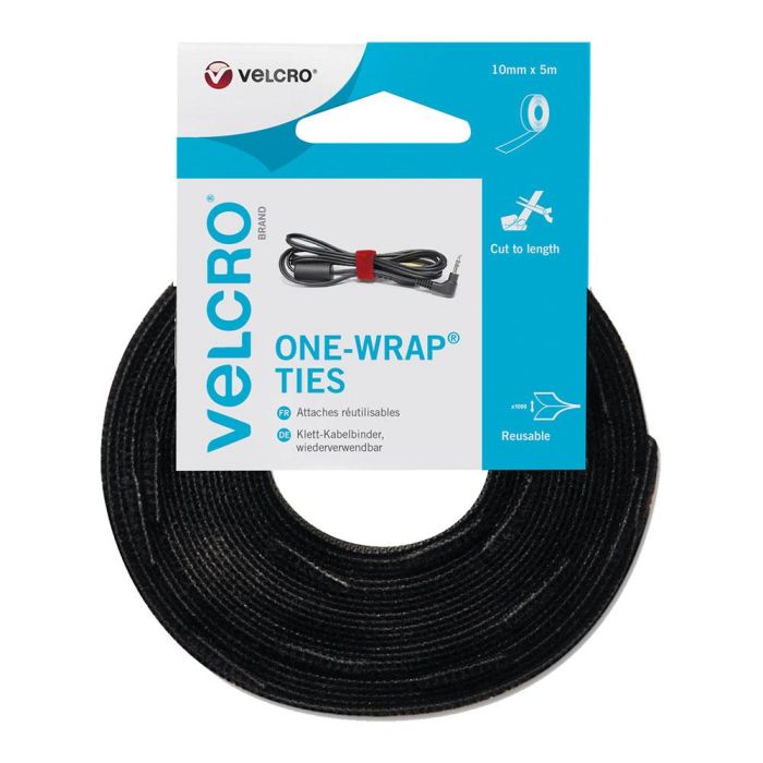 Cinta one-wrap, 10 mm x 5 m, negra Cinta one-wrap, 10 mm x 5 m, negra