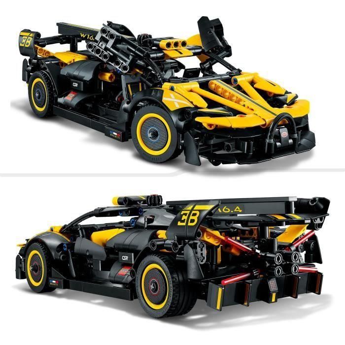 LEGO Technic 42151 El auto de carreras Bugatti, el juguete del automóvil, la carrera, el modelo para construir 3 LEGO Technic 42151 El auto de carreras Bugatti, el juguete del automóvil, la carrera, el modelo para construir 3