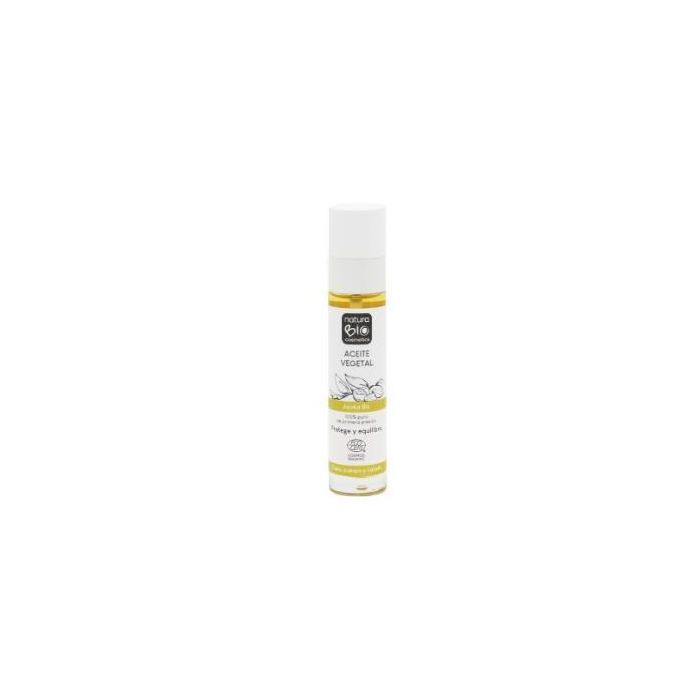 NATURABIO COSMETICS Aceite Vegetal Jojoba Bio 50 ml Ecológico Certificado Ecocert COSMOS ORGANIC Nutre Protege Equilibra Piel y Cabello