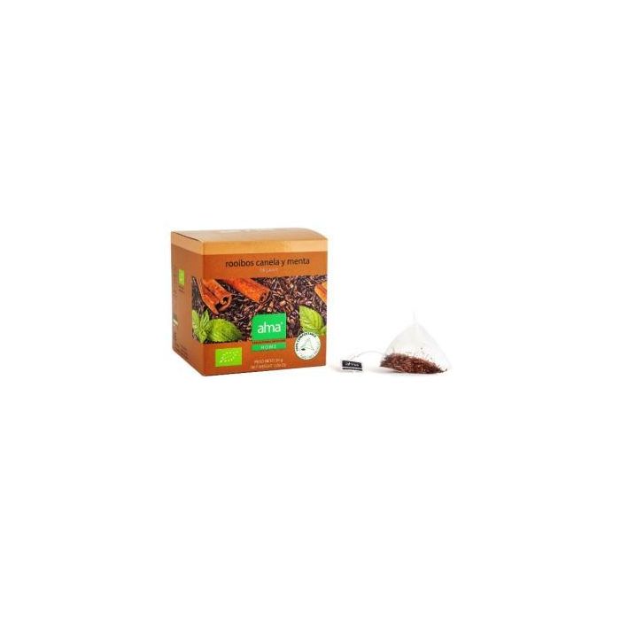 Rooibos Canela Menta Infusion 15Piramide Eco Vegan