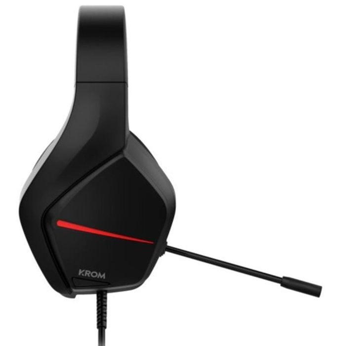 Auriculares Gaming con Micrófono Krom Kopa Move/ Jack 3.5/ Negros 2 Auriculares Gaming con Micrófono Krom Kopa Move/ Jack 3.5/ Negros 2
