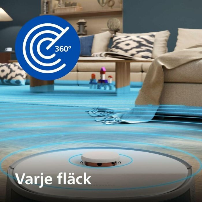 Philips XU5100/20 Aspiradora robot 10000 Pa con vaciado automático y navegación láser 9