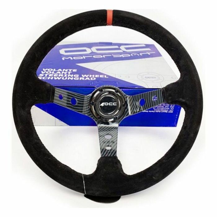 Volante Racing OCC Motorsport Negro Negro/Rojo Ø 35 cm 1 Volante Racing OCC Motorsport Negro Negro/Rojo Ø 35 cm 1