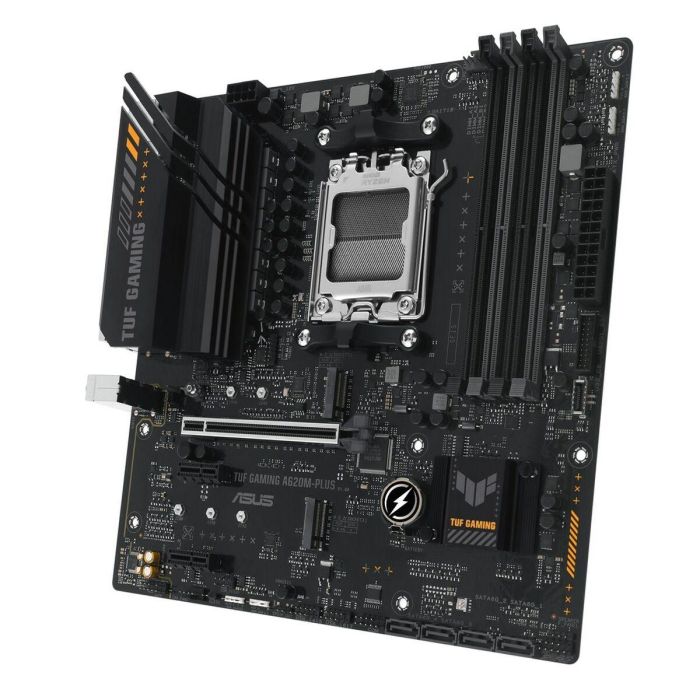 ASUS TUF GAMING A620M-PLUS AMD A620 Placa base Micro ATX AM5 12 ASUS TUF GAMING A620M-PLUS AMD A620 Placa base Micro ATX AM5 12