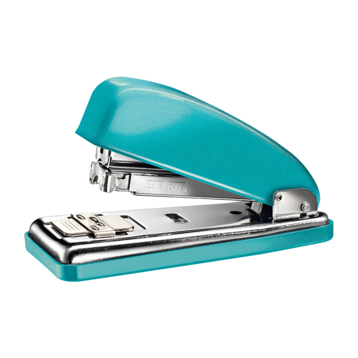 Petrus 226 Classic Grapadora Metálica Turquesa Metalizado, Capacidad 30 Hojas, Ideal para Oficina y Hogar 1 Petrus 226 Classic Grapadora Metálica Turquesa Metalizado, Capacidad 30 Hojas, Ideal para Oficina y Hogar 1
