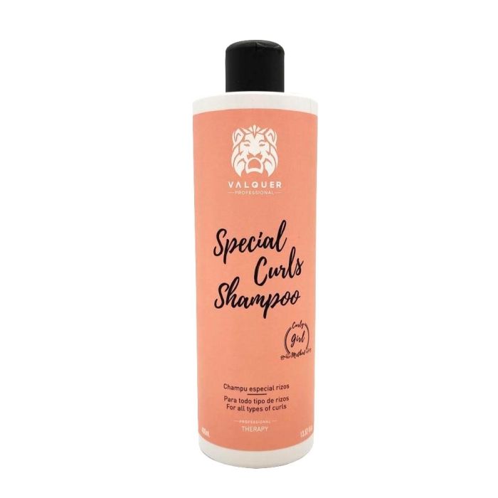 Valquer Champú Especial Rizos: Hidratación Intensa y Definición Natural para Método Rizado, Anti-encrespamiento, Sin Sulfatos 400 mL