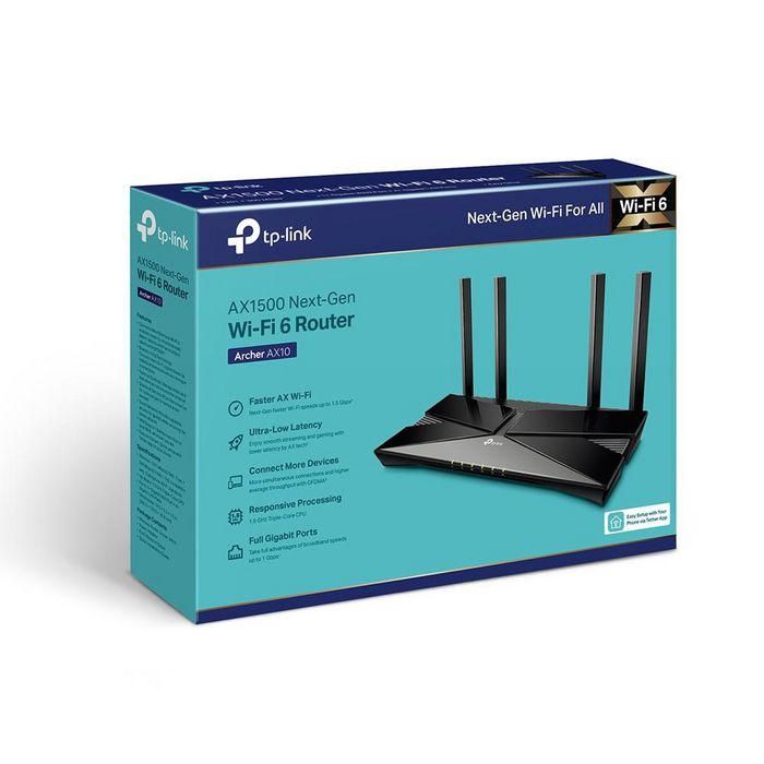 Router Archer Ax10 Ax1500 Wifi 6 6 Router Archer Ax10 Ax1500 Wifi 6 6