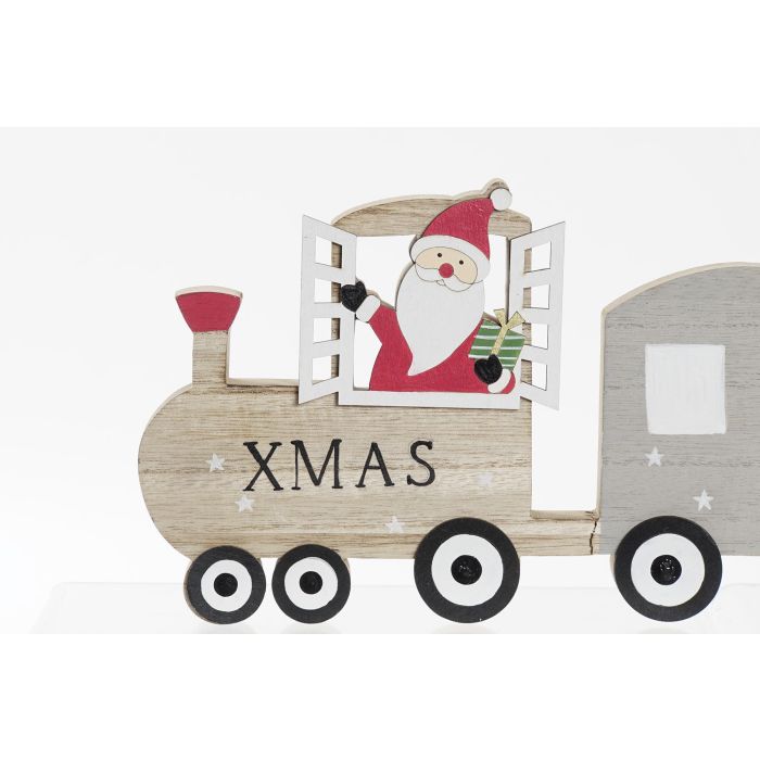 DKD Home Decor Decoración Navidad Tren Tradicional MDF Natural Rojo 2x16x40 cm 6 Unidades 1 DKD Home Decor Decoración Navidad Tren Tradicional MDF Natural Rojo 2x16x40 cm 6 Unidades 1