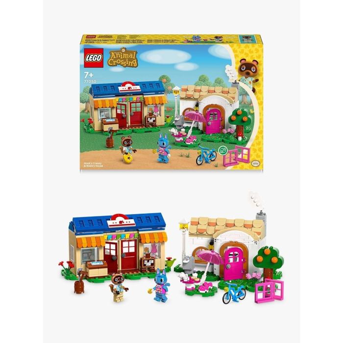 Lego 77050 Animal Crossing MiniNook y Casa de Minina con Minifiguras de Tom Nook y Minina 10