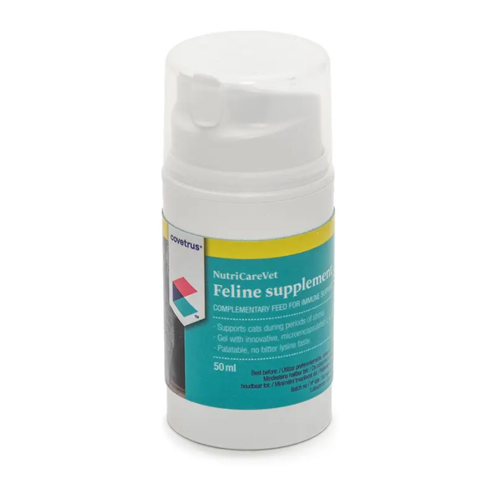 Nutricarevet Suplemento Inmune Lysina Felino Gel 50 mL Covetrus