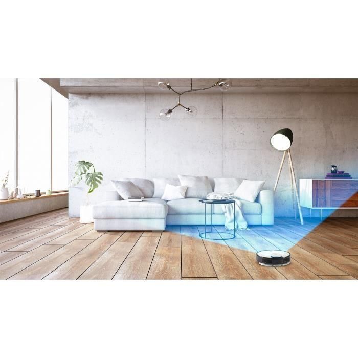 MEDION X40 SW - Robot aspirador - 8000 Pa - 400 ml - Función de barrido y navegación láser 2