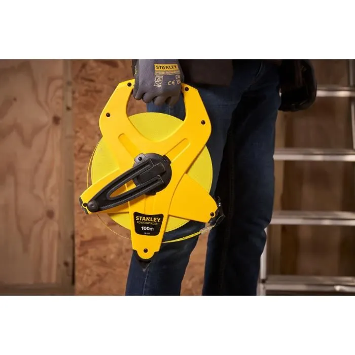 Stanley 2-34-777 Cinta Métrica de Fibra de Vidrio 100m x 12.7mm Caja Abierta 5