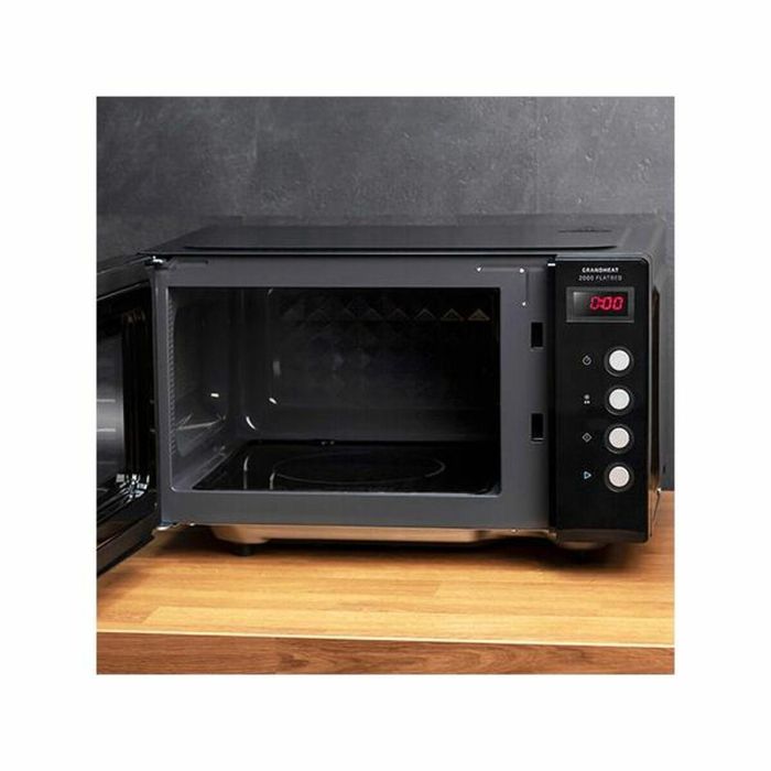 Microondas Cecotec GrandHeat 2000 Flatbed 700 W 20 L Negro 1150 W 20 L 4 Microondas Cecotec GrandHeat 2000 Flatbed 700 W 20 L Negro 1150 W 20 L 4