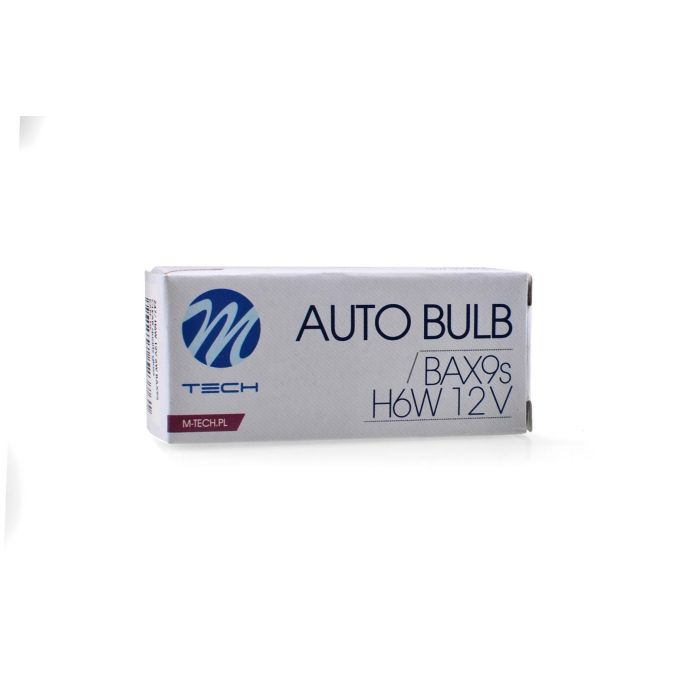 Lámpara Halógena M-Tech Bax9S 12 V-6 W H6 W | 10 Unidades MTECZ47 2 Lámpara Halógena M-Tech Bax9S 12 V-6 W H6 W | 10 Unidades MTECZ47 2
