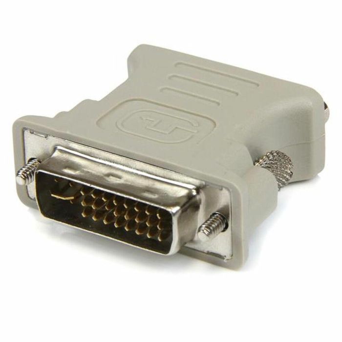 Adaptador DVI a VGA Startech DVIVGAMF Beige 1 Adaptador DVI a VGA Startech DVIVGAMF Beige 1