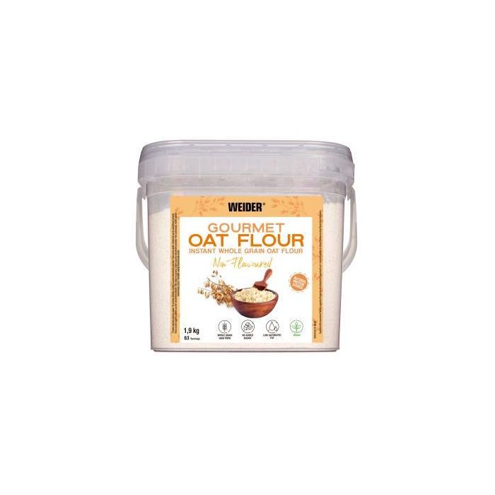 Weider Harina De Avena Natural 1,9Kg. Weider Harina De Avena Natural 1,9Kg.