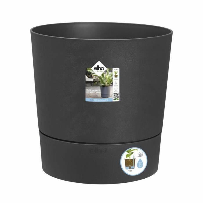 Elho ELH8711904497378 Maceta de Autorriego Greensense Aqua Care Redonda Gris Ø 43x43cm Interior/Exterior 100% Reciclado Elho ELH8711904497378 Maceta de Autorriego Greensense Aqua Care Redonda Gris Ø 43x43cm Interior/Exterior 100% Reciclado