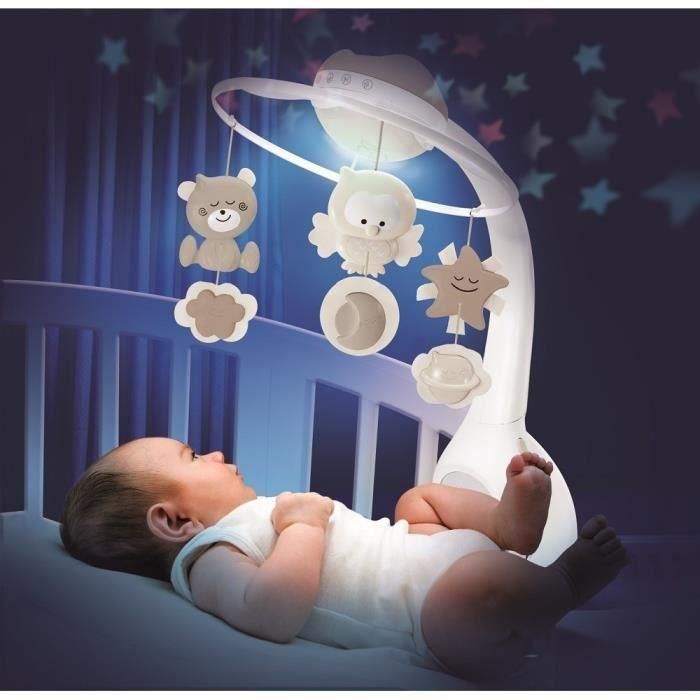 INFANTINO Soft Night Mobile 3 en 1 Crudo 1