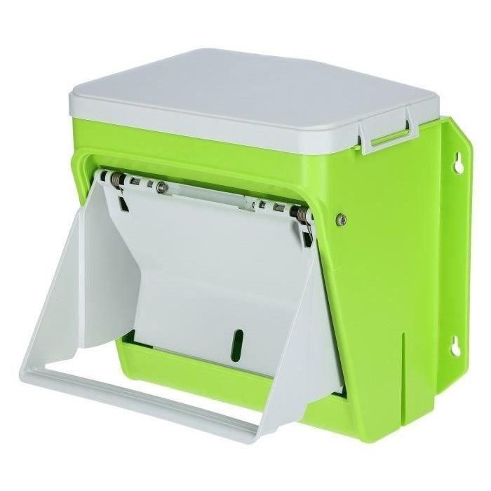 Comedero automático - KERBL - SmartCoop - Persiana protectora - 7,5 kg - Verde 1