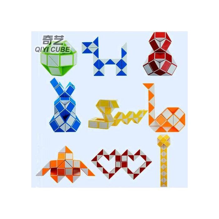 Juego Ingenio Qiyi Snake 48 Piezas 1 Juego Ingenio Qiyi Snake 48 Piezas 1