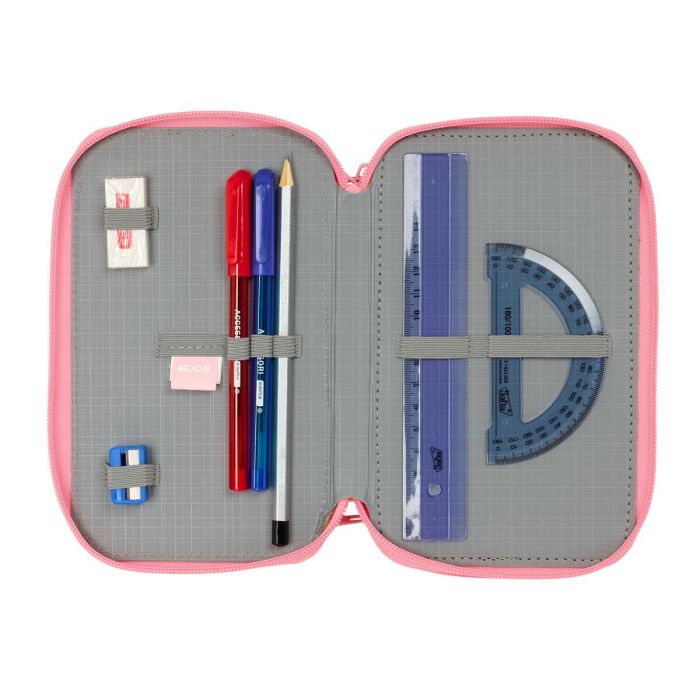 Estuche Escolar con Accesorios Moos Passion Multicolor 12,5 x 19,5 x 5,5 cm 37 Piezas 5 Estuche Escolar con Accesorios Moos Passion Multicolor 12,5 x 19,5 x 5,5 cm 37 Piezas 5