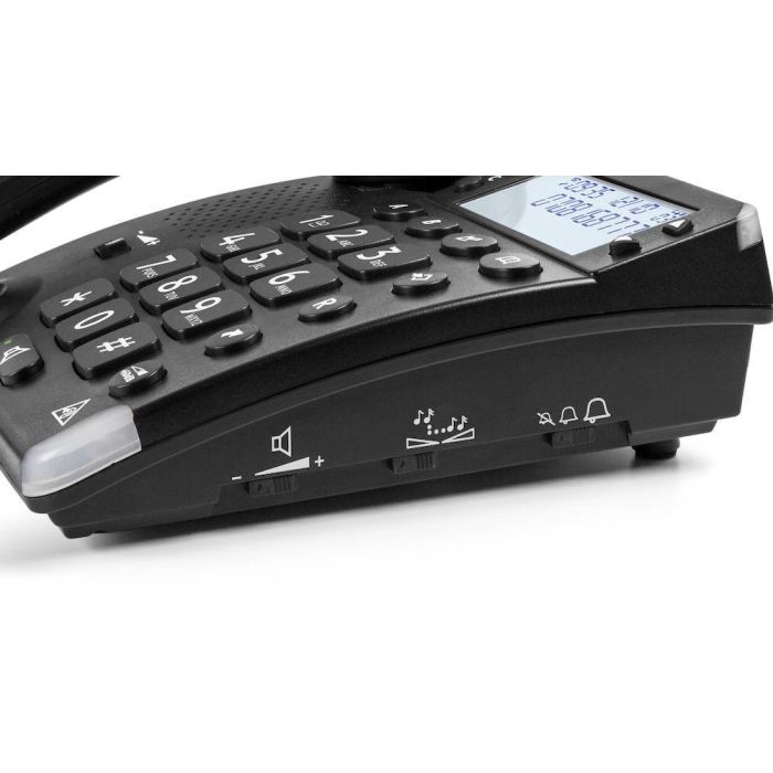 Doro Magna 4000 Telefono Fijo Amplificado 60dB Negro 3 Doro Magna 4000 Telefono Fijo Amplificado 60dB Negro 3