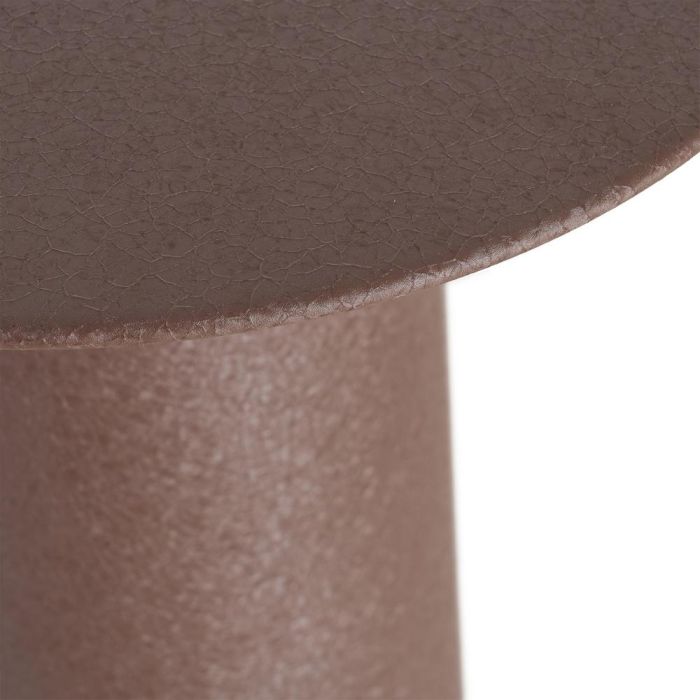 Mesa Centro Marrón Acero 45 X 45 X 51 cm