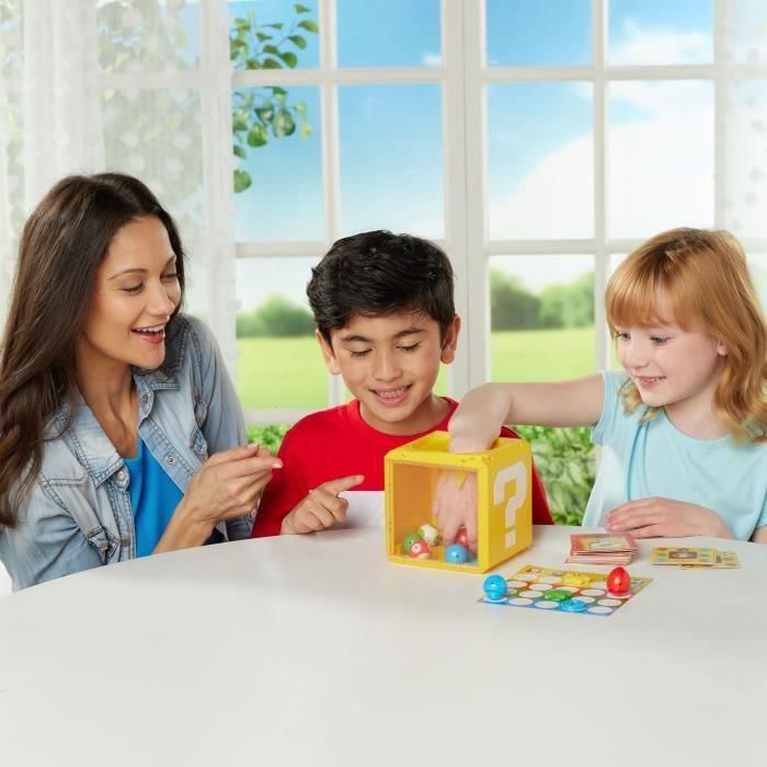 Epoch 7556 Juego de Mesa Question Block Super Mario Bros, 3 Juegos en 1 (incluye Bingo), Edad +4 años 5 Epoch 7556 Juego de Mesa Question Block Super Mario Bros, 3 Juegos en 1 (incluye Bingo), Edad +4 años 5