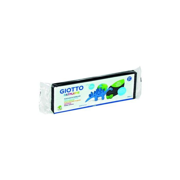 Plastilina Patplume 350Gr Caja 12 Pastillas Negro