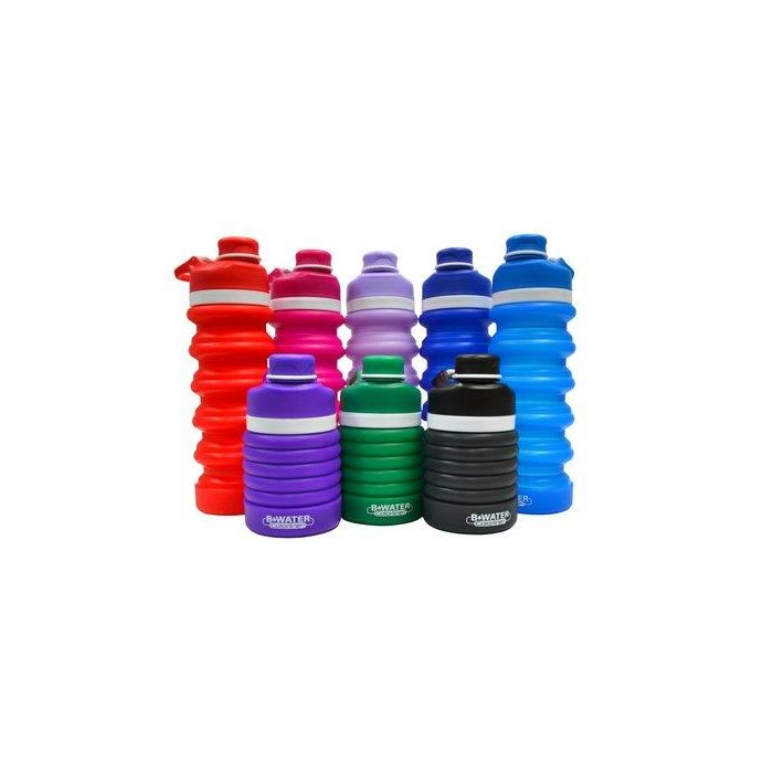 Botella Colorline B-Water Flex Plegable De Silicona 550Ml