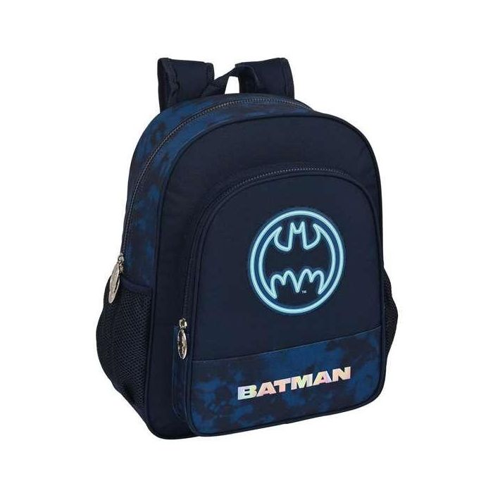 Mochila Escolar Batman Legendary Azul marino 32 X 38 X 12 cm Mochila Escolar Batman Legendary Azul marino 32 X 38 X 12 cm