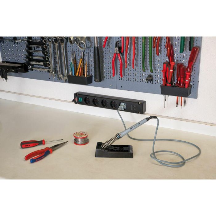 Regleta Enchufes 5 Tomas con Interruptor Brennenstuhl Bremounta 3600 W USB x 2 (3 m) 2 Regleta Enchufes 5 Tomas con Interruptor Brennenstuhl Bremounta 3600 W USB x 2 (3 m) 2